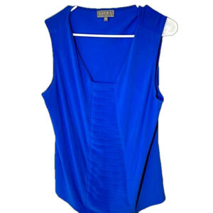Laura Royal Blue Tank Top Size 1X